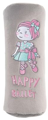 Walser Ballet Doll Sleeping Cushion, cojín para el Coche de los niños a Partir de 5 años, Elevador del de Seguridad, cojín de Viaje-Coche Rosa