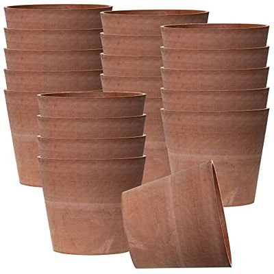 WellHome Nova Vita Leonardo 20 stuks identieke bloempotten type kegel Ø 10 cm, terracotta