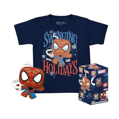 Funko Pocket Pop & Tee: Marvel- Spidey (GB)- XL (Child)