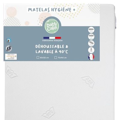 Babycalin matras, hygiënisch, 24 kg/m3.