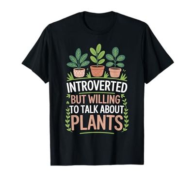 Plant enthusiast for gardening fans Funny Gardening T-Shirt
