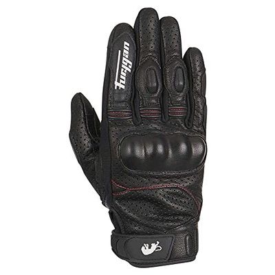 Furygan TD21 VENTED Men's Motorcycle Gloves, Protection and Comfort, Abrasion Resistance, Touchscreen, Maximum Breathability - RADICAL - SUMMER