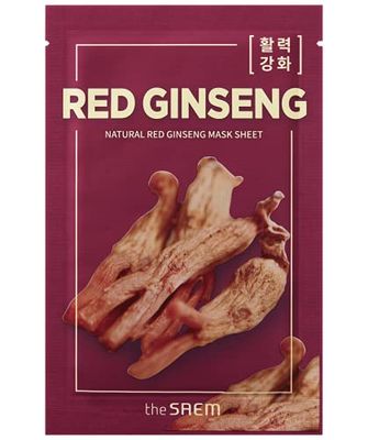 THE SAEM. Masque Facial Natural Red Ginseng Mask