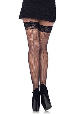 Leg Avenue Fishnet Stay Ups, Plus Size