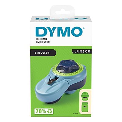 DYMO Étiqueteuse Junior Relief | Imprimante d'étiquettes 3D au design ABS ultra résistant