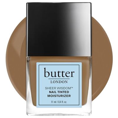 BUTTER LONDON Sheer Wisdom Hydratant Teinté à Ongles Tan
