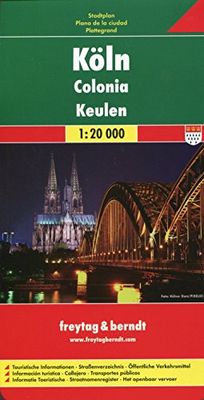 Cologne 1:20.000: Stadskaart 1:20 000