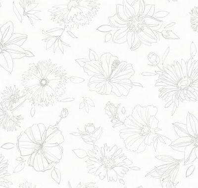 d-c-fix F2315111 Manhattan Palmas Grey Tablecloth, Polypropylene (PP)