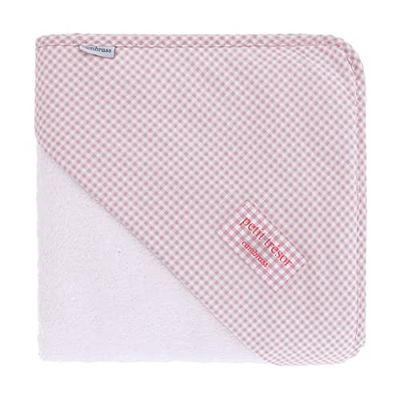 Cambrass - Handduk 100 x 100 x 1 cm Vichy10 rosa