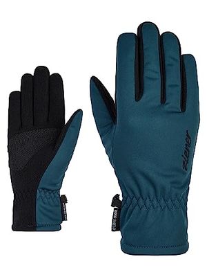 Ziener IMPORTA Guanti da donna funzionali/outdoor, antivento, traspiranti, blu navy, 8,5