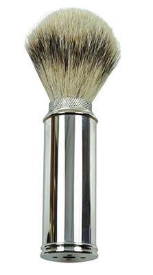 Golddachs Blaireau de voyage 100% argent