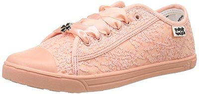 Molly Bracken Derby Strass, låga sneakers dam, rosa, 40 EU