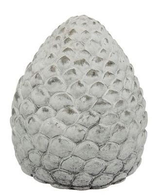 Flair Flower Dekorativa Objekt Kottar Tallkottar Dekoration Utomhus Shabby Lanthusutseende Keramiska Kottar Staty Trädgårdsfigur Present Trädgårdsdekoration Kronärtskocka
