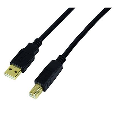 USB 2.0 aktiv repeterkabel, anslutningskabel (10 m), typ A-kontakt – typ B-kontakt