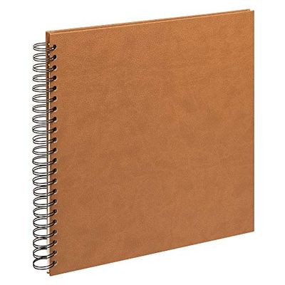 walther Design Photo Album Light Brown 30 x 30 cm Imitation Leather 6SK3030C20E