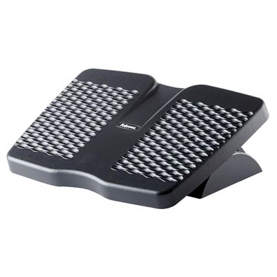 Fellowes - Refresh - Apoio para os pés ergonómico de altura ajustável com plataforma com ventilação que fornece um fluxo de ar refrescante - suporte para suporte de pés inclinável para escritório e
