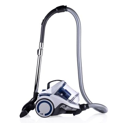 Dirt Devil Aspirador sin Bolsa DD2504 - Vacuum Cleaner 700W con Filtro HEPA 12 - Aspiradora Ciclónico con Cepillo Combinado, Boquilla para Rincones y Boquilla para Parquet