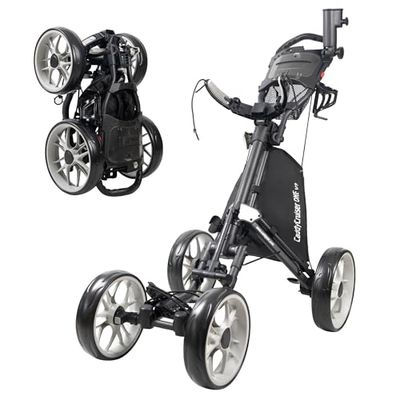 Caddytek Caddycruiser One Version 8-Dark Grey carrinho de golfe, unissexo, cinzento escuro, tamanho único