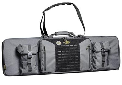 Plano Tactical Gunbag 108cm, borsa a tracolla per fucile militare, protezione per fucile da poligono, custodia morbida imbottita per fucile, per airsoft e armi da fuoco, Velcro Molle pannel