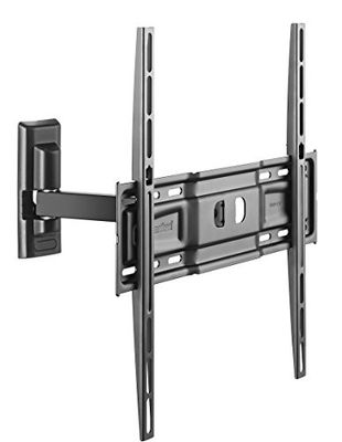 CME ER400 - eenarmige muurbeugel voor 40'' tot 55'' flatscreen TV's, VESA 200-300-400. Kleur zwart