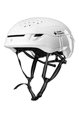 S Sweet Protection Ascender MIPS Helmet, Casco da Sci/Snowboard Unisex Adulto, Bianco-Gloss White