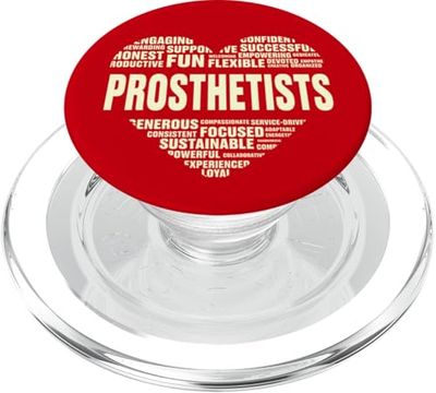Amor Corazón Datos Protésicos Amante Protésico Vida Trabajo PopSockets PopGrip para MagSafe
