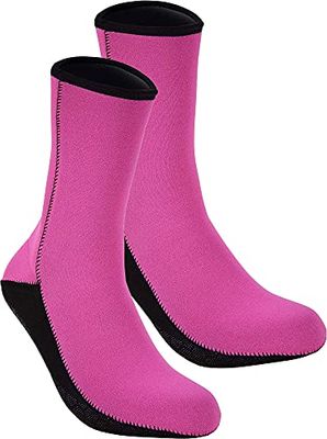 Cressi Metallite Boots - 3mm Neoprene Boots for Snorkeling and Diving