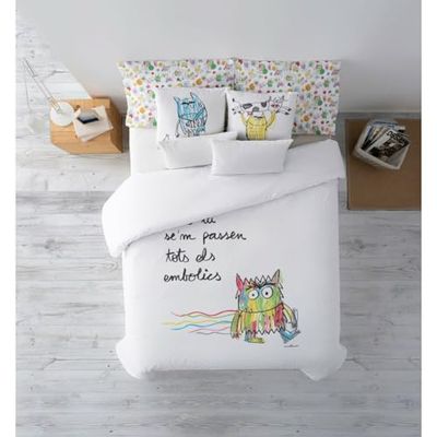 Decolores Beddengoed Lios Catalá meerkleurig, 220 x 220 cm