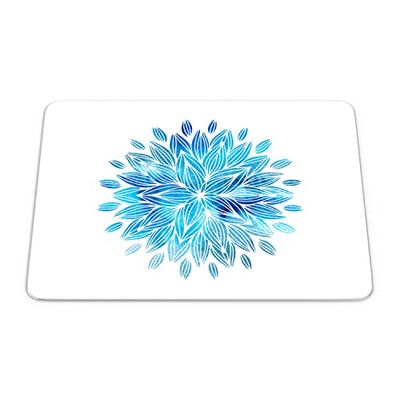 Bonamaison, Rechthoek Pop Art Digital bedrukte muismat, antislip onderkant, voor kantoor en thuis, grootte: 22x18 cm