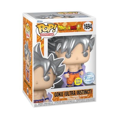 Funko Pop Goku (Ultra Instinct) Glows in The Dark Special Edition 1694