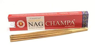 Incienso Golden Nag Champa Rojo 15 Gr Sac y Satya