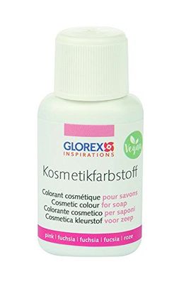 GLOREX 6 1600 219 zeep-cosmetica-verf 20ml roze