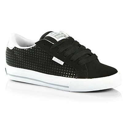 Globe Chalice Girls GGCHAL, dziewczęce buty sportowe - skateboarding, czarne, (black/silver stars 10306), czarny, 37.5 EU