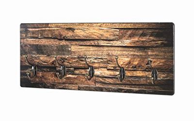HAKU Möbel Wandkapstok brons, motief, MDF, metaal - Maat: B 60 cm x H 25 cm x D 8 cm, Stijl: Modern