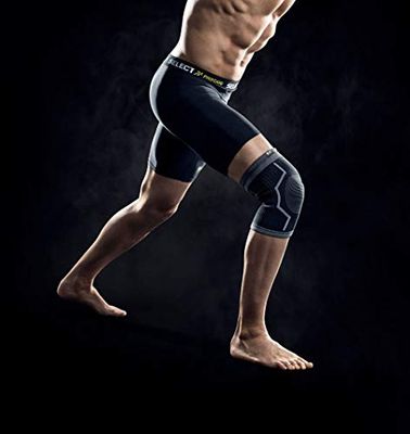 Select Unisex Elastic Knee Bandage Black Large