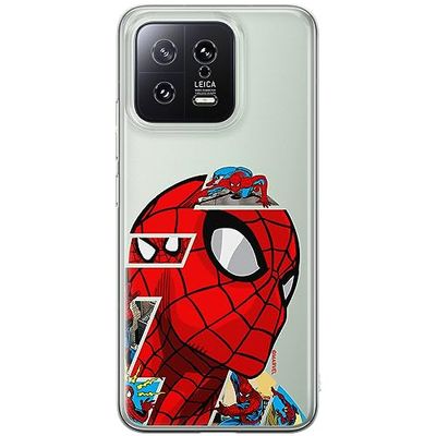 ERT GROUP mobiel telefoonhoesje voor Xiaomi 13 origineel en officieel erkend Marvel patroon Spider Man 042 optimaal aangepast aan de vorm van de mobiele telefoon, gedeeltelijk bedrukt