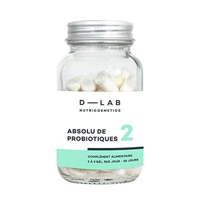 D-LAB | Absolu Probiopure | Équilibre de la Flore Intestinale | Favorise le Confort Digestif | Protège l'Organisme | Stimule le système immunitaire | Réduit les Ballonnements
