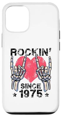 Custodia per iPhone 14 Rockin Since 1975 - Rock&Roll Compleanno Retro Rock And Roll