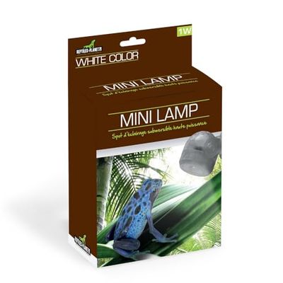 Reptiles Planet - Mini lampada LED bianca serpente o anfibi