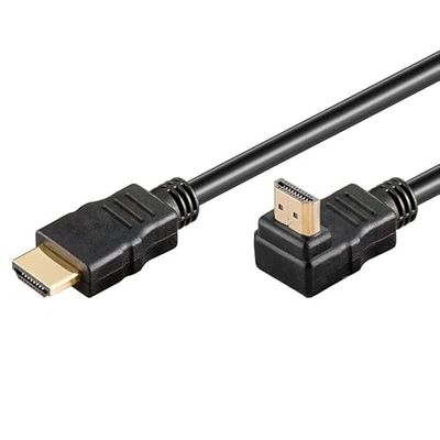 HDMI till HDMI Audio-Video Universal (1.5 meter) Vinkel Ultra 4K Cool