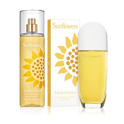 Elizabeth Arden Sunflowers, Eau de Toilette et Brume Parfumée, Vaporisateur