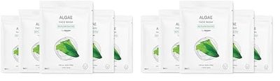 by Amazon Maschera viso ristrutturante alle alghe 18 ml, 5 pezzi (Confezione da 2)