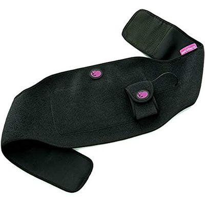 Pekatherm | Lumbaal Warmteverband met Lithium Batterij | Afmeting 120x23 cm | Helpt Gewrichtspijn Te Verminderen | Kleur Zwart | Pekatherm AE806