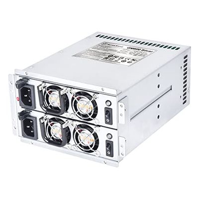 Silverstone SST-GM600S - Redundantes mini-voeding Cybenetics Silver, 600W