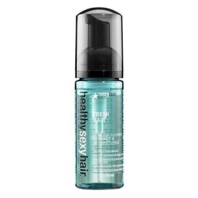 Sexy Hair Mousse de Coiffage Sèche à l'Air pour en Bonne Santé Cheveux Frais pour Unisexe 5.1 oz 150.83 ml