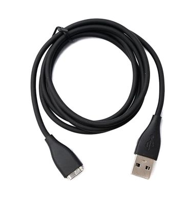 System-S Cavo USB 2.0 97 cm cavo di ricarica per Fitbit Surge Smartwach in nero