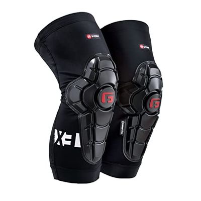 G-Form Pro-X3 Mountainbike Kniebeschermers - Kniebeschermers voor Heren & Vrouwen - Zwart, Jeugd Small/Medium
