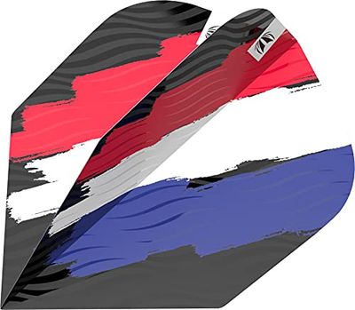 Target Darts Flag Dart Flights Range Fighters de fléchettes Mixte, Drapeau néerlandais, No.6