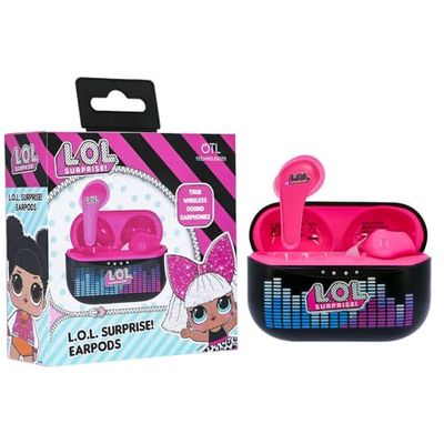 OTL Technologies Bluetooth hoofdtelefoon V5.0 voor kinderen LOL met oplaadbox.