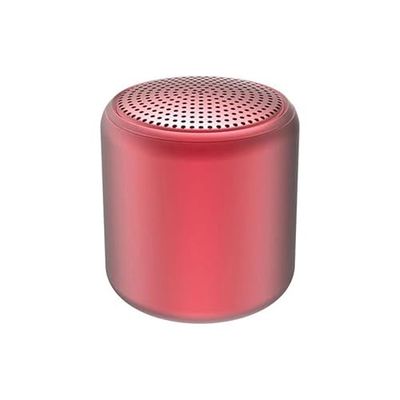 PRENDELUZ Enceinte Mini Rouge Portable avec Bluetooth Son stéréo Double couplage